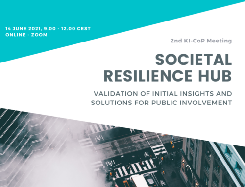 2nd Societal Resilience Hub Workshop